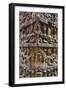 Apsara Carvings in the Leper King Terrace in Angkor Thom, Angkor, Cambodia-Michael Nolan-Framed Photographic Print