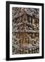 Apsara Carvings in the Leper King Terrace in Angkor Thom, Angkor, Cambodia-Michael Nolan-Framed Photographic Print