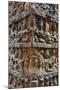 Apsara Carvings in the Leper King Terrace in Angkor Thom, Angkor, Cambodia-Michael Nolan-Mounted Photographic Print