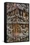 Apsara Carvings in the Leper King Terrace in Angkor Thom, Angkor, Cambodia-Michael Nolan-Framed Stretched Canvas