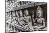 Apsara Carvings in the Leper King Terrace in Angkor Thom, Angkor, Cambodia-Michael Nolan-Mounted Photographic Print