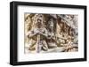 Apsara Carvings in the Leper King Terrace in Angkor Thom-Michael Nolan-Framed Photographic Print