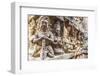 Apsara Carvings in the Leper King Terrace in Angkor Thom-Michael Nolan-Framed Photographic Print