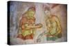 Apsara Frescoes-Matthew Williams-Ellis-Stretched Canvas