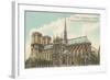 Apse of Notre Dame, Paris-null-Framed Art Print