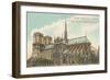 Apse of Notre Dame, Paris-null-Framed Art Print