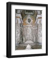 Apse of Sansevero Chapel, Naples, Campania, Italy, 17th-18th Century-null-Framed Giclee Print