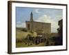 Apse of St John Lateran in Rome, Ca 1824-Guillaume Frederic Ronmy-Framed Giclee Print