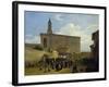 Apse of St John Lateran in Rome, Ca 1824-Guillaume Frederic Ronmy-Framed Giclee Print