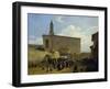 Apse of St John Lateran in Rome, Ca 1824-Guillaume Frederic Ronmy-Framed Giclee Print