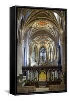 Apse of Tewkesbury Abbey (Abbey Church of St. Mary the Virgin)-Stuart Black-Framed Stretched Canvas