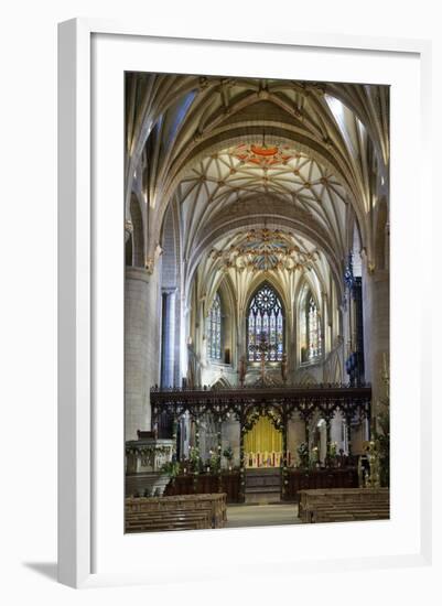 Apse of Tewkesbury Abbey (Abbey Church of St. Mary the Virgin)-Stuart Black-Framed Photographic Print