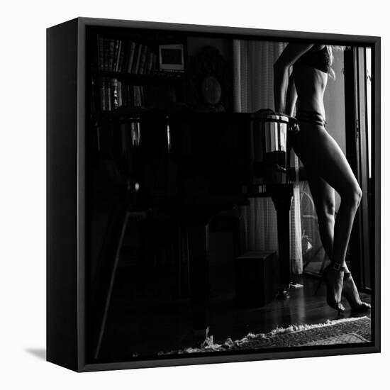 Apt. 1720-2-Sebastian Black-Framed Stretched Canvas