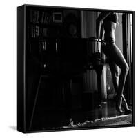 Apt. 1720-2-Sebastian Black-Framed Stretched Canvas