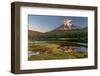 Aptly named Reflection Lake in Mount Rainier National Park, Washington State, USA-Chuck Haney-Framed Photographic Print