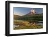 Aptly named Reflection Lake in Mount Rainier National Park, Washington State, USA-Chuck Haney-Framed Photographic Print