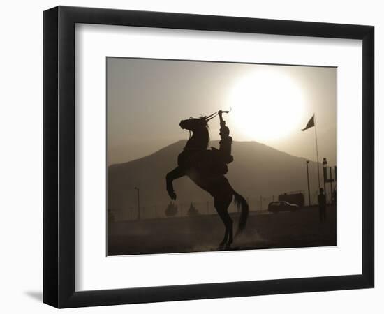 APTOPIX Afghanistan Daily Life-Muhammed Muheisen-Framed Photographic Print