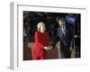 APTOPIX Campaign 2016 Obama Clinton-Pablo Martinez Monsivais-Framed Photographic Print