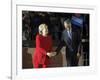 APTOPIX Campaign 2016 Obama Clinton-Pablo Martinez Monsivais-Framed Photographic Print