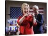 APTOPIX DEM 2016 Clinton-John Locher-Stretched Canvas