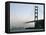 APTOPIX Golden Gate Fog-Eric Risberg-Framed Stretched Canvas