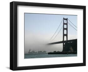 APTOPIX Golden Gate Fog-Eric Risberg-Framed Photographic Print