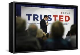 APTOPIX GOP 2016 Cruz-Matt Rourke-Framed Stretched Canvas