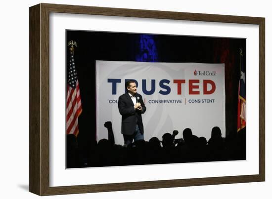 APTOPIX GOP 2016 Cruz-Lm Otero-Framed Photographic Print