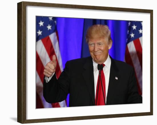 APTOPIX GOP 2016 Trump-Paul Sancya-Framed Photographic Print