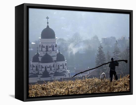 APTOPIX Moldova Daily Life-John Mcconnico-Framed Stretched Canvas