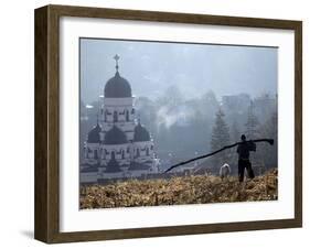 APTOPIX Moldova Daily Life-John Mcconnico-Framed Premium Photographic Print