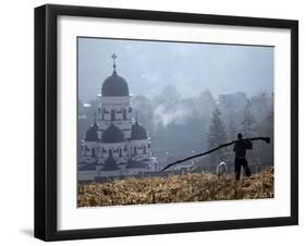 APTOPIX Moldova Daily Life-John Mcconnico-Framed Premium Photographic Print