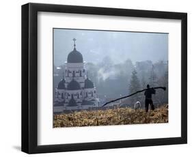 APTOPIX Moldova Daily Life-John Mcconnico-Framed Photographic Print