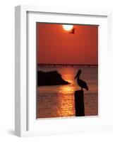 APTOPIX Pontchartrain Sunset-Ann Heisenfelt-Framed Photographic Print