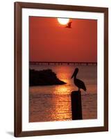 APTOPIX Pontchartrain Sunset-Ann Heisenfelt-Framed Photographic Print