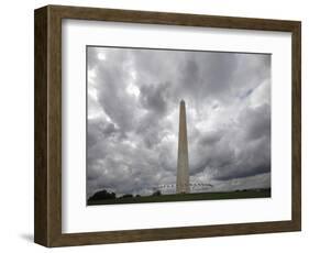 APTOPIX Washington Monument-Jacquelyn Martin-Framed Photographic Print