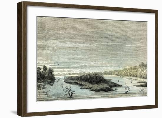 Apu-Paro River, 1869, Peru-null-Framed Giclee Print