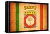 Apulia Flag-michal812-Framed Stretched Canvas