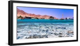 Aqaba Touristic Harbor-Marc_Osborne-Framed Photographic Print