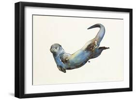 Aqua, 2014-Mark Adlington-Framed Giclee Print