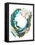 Aqua Alkaline-Vanna Lam-Framed Stretched Canvas