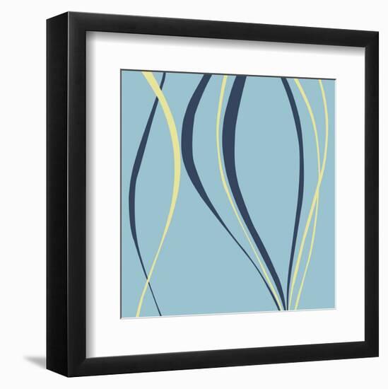 Aqua Azure-Denise Duplock-Framed Art Print