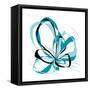 Aqua Bloom 2-Jan Weiss-Framed Stretched Canvas