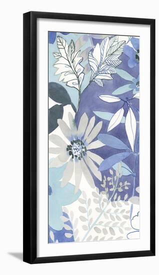 Aqua Bloom-Sandra Jacobs-Framed Giclee Print