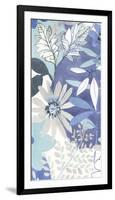 Aqua Bloom-Sandra Jacobs-Framed Giclee Print