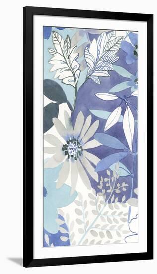 Aqua Bloom-Sandra Jacobs-Framed Giclee Print