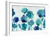 Aqua Blossom-Vanessa Austin-Framed Art Print