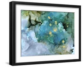 Aqua Brume I-Victoria Borges-Framed Art Print