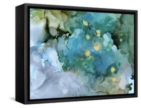 Aqua Brume I-Victoria Borges-Framed Stretched Canvas