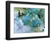 Aqua Brume I-Victoria Borges-Framed Art Print